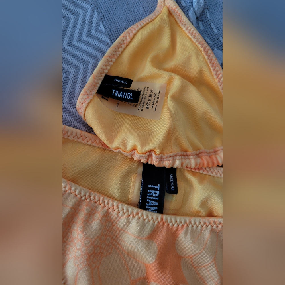 Triangl Floral Yellow Bikini Set - Picture 10 of 10